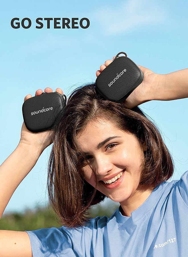 مكبر صوت بحجم صغير - أسود Icon Mini Waterproof Bluetooth Speaker With Explosive Sound - A3121H11 - Soundcore - 4}