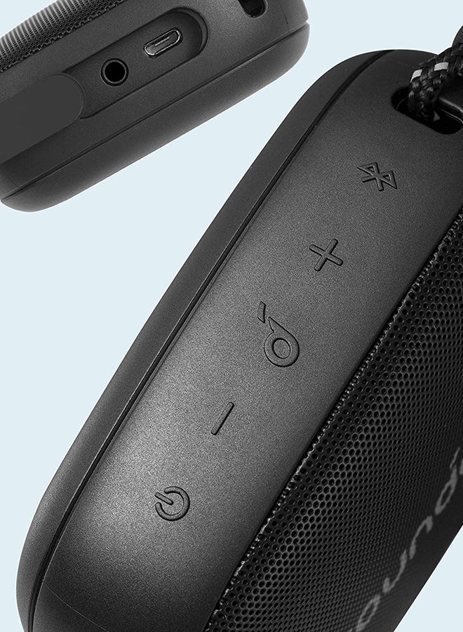 مكبر صوت بحجم صغير - أسود Icon Mini Waterproof Bluetooth Speaker With Explosive Sound - A3121H11 - Soundcore - 6}