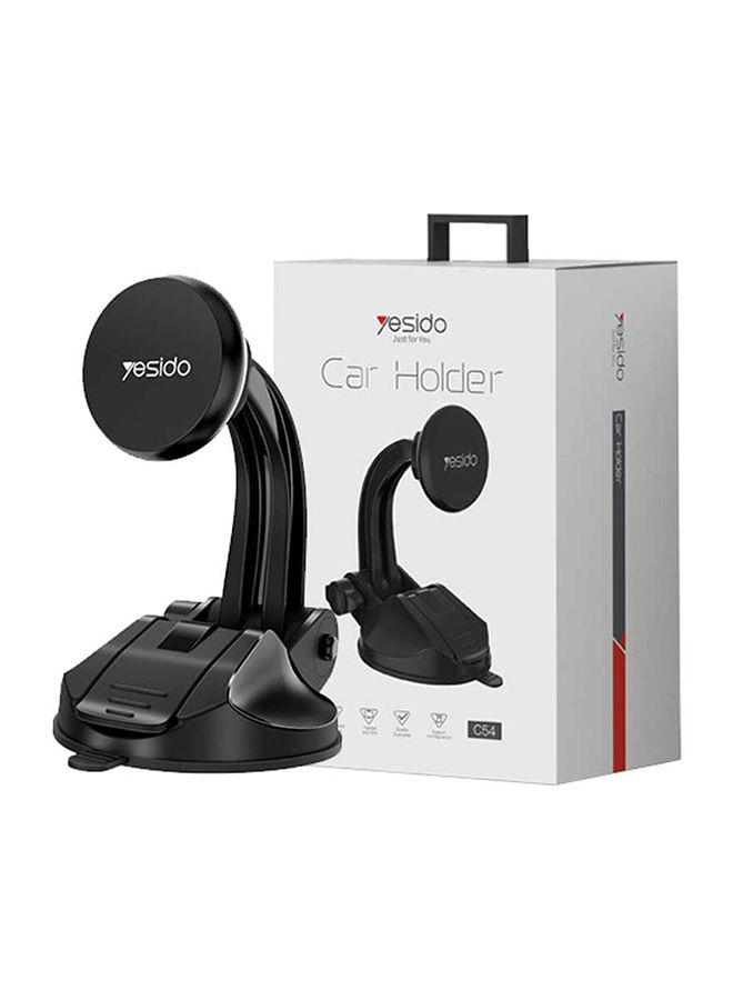 هولدر سيارة مع تثبيت مغناطيسي أسود | C54 Magnetic Car Phone Holder Stand - cG9zdDo1NDUwNTE=