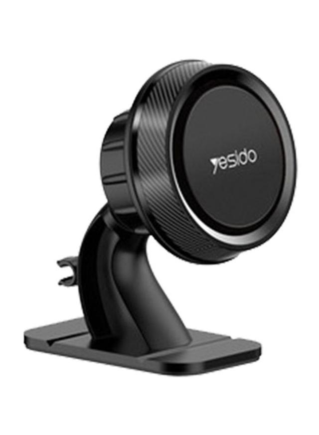 Yesido C60 Magnetic Car Phone Holder For iPhone And Smartphone Black - SW1hZ2U6NTQ1MDYx