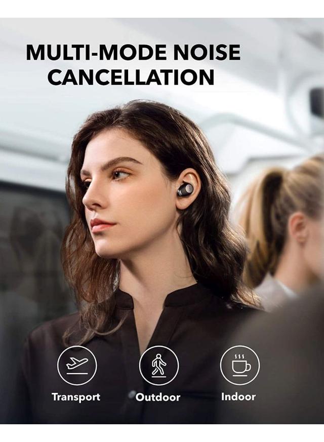 سماعة بلوتوث لاسلكية - خاصة الإستعمال الأحادي - أسود soundcore Wireless Bluetooth In-Ear Headphones With Mic B08KDX5H5Z - SW1hZ2U6NTM5MjUz