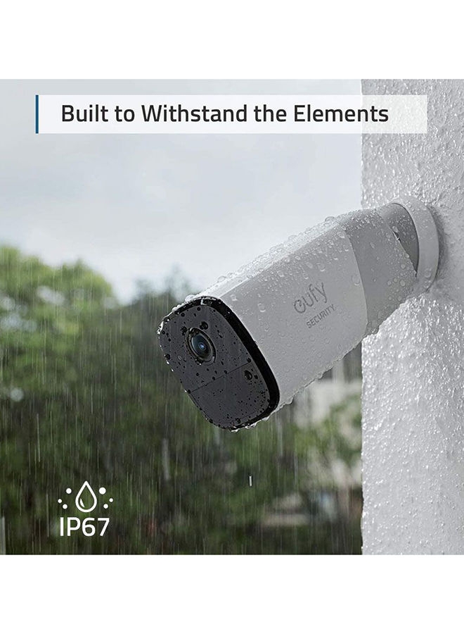 نظام كاميرات مراقبة منزلية - 140 درجة Cam 2 Pro Wireless Home Security Camera System - T88513D1 - eufy