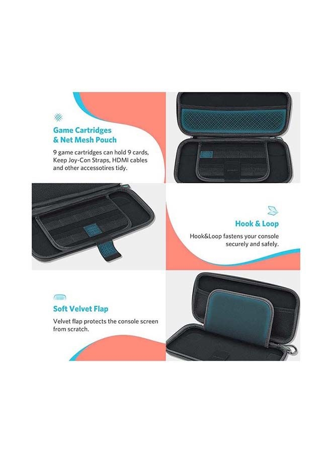 حقيبة ( لجهاز نينتندو سويتش ) - اسود UGREEN - Case for Nintendo Switch Shockproof Waterproof Switch Cover Carrying Sleeve Compatible