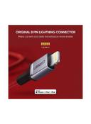 كيبل شحن ايفون ( من USB الى Lightning  ) - احمر UGREEN - iPhone Charging Cable [MFi Certified] A to C Lightning - SW1hZ2U6NTQ2NDQ0