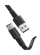 كيبل تحويل ( من USB-C الى USB-A ) 1 متر - اسود UGREEN - USB C to USB A 2.0 Cable  Flat Type C 3A Fast Charger Cord - SW1hZ2U6NTQ2NDIx
