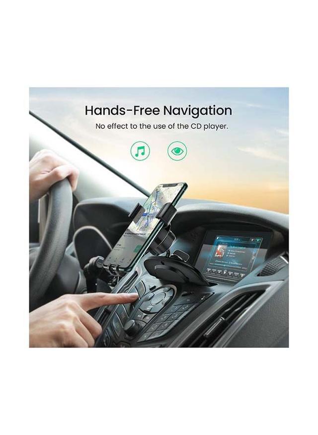 حامل جوال للسيارة - اسود UGREEN - CD Slot Car Phone Holder - SW1hZ2U6NTQ2MzM1