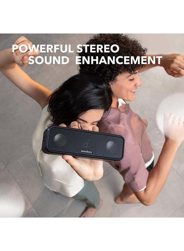 مكبر صوت ستيريو مقاوم للماء Bluetooth Speaker with Stereo Sound, Pure Titanium Diaphragm BassUp, 24H Playtime, IPX7 Waterproof - Soundcore - SW1hZ2U6NTM5MTEx