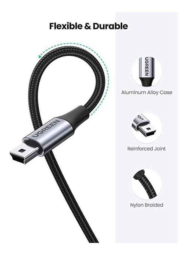 UGREEN USB C to USB 3.0 Adapter Braided Type C Male to USB Female OTG Data Cord Compatible with Galaxy S21 Ultra S20/10e/Note 20 iPad Pro 2020/2021 Mate 40 P40 Pro black - SW1hZ2U6NTQ2NzEz