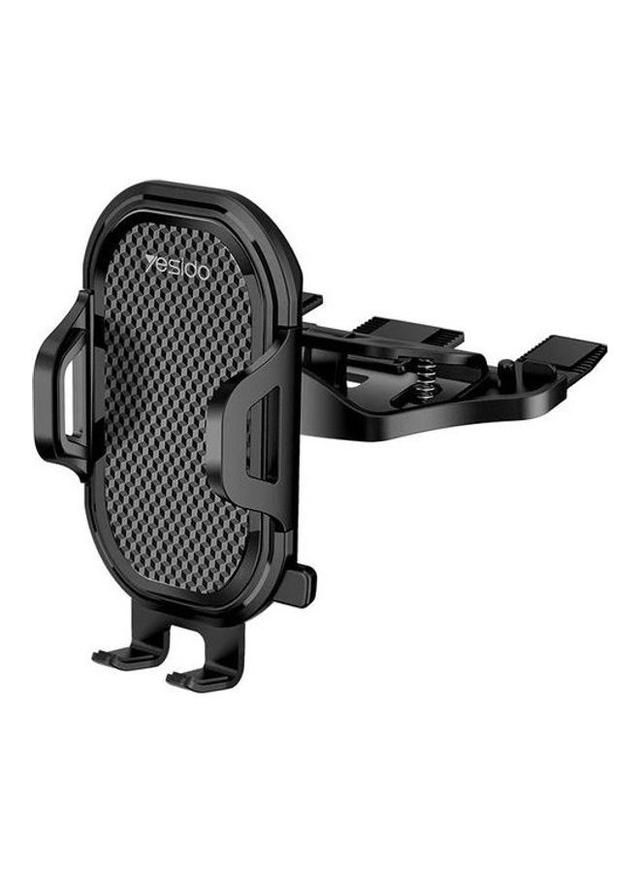 Yesido Car Phone Holder With Air Vent Clips Black - SW1hZ2U6NTQyNzE4