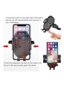 Yesido Car Phone Holder With Air Vent Clips Black - SW1hZ2U6NTQyNzI0