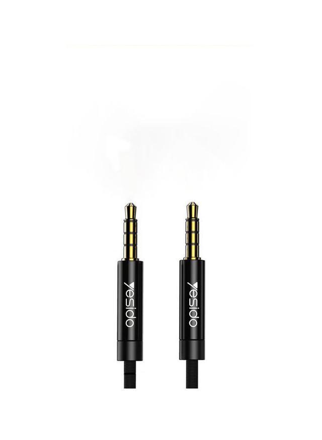 Yesido AUX 3.5MM Male To Male Audio Cable Black - SW1hZ2U6NTQ1MDE0