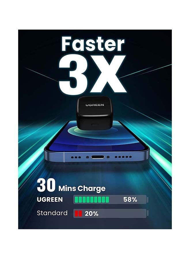راس شاحن ايفون 20 واط شحن سريع يوجرين Ugreen USB C Fast PD 20 W Iphone Charger