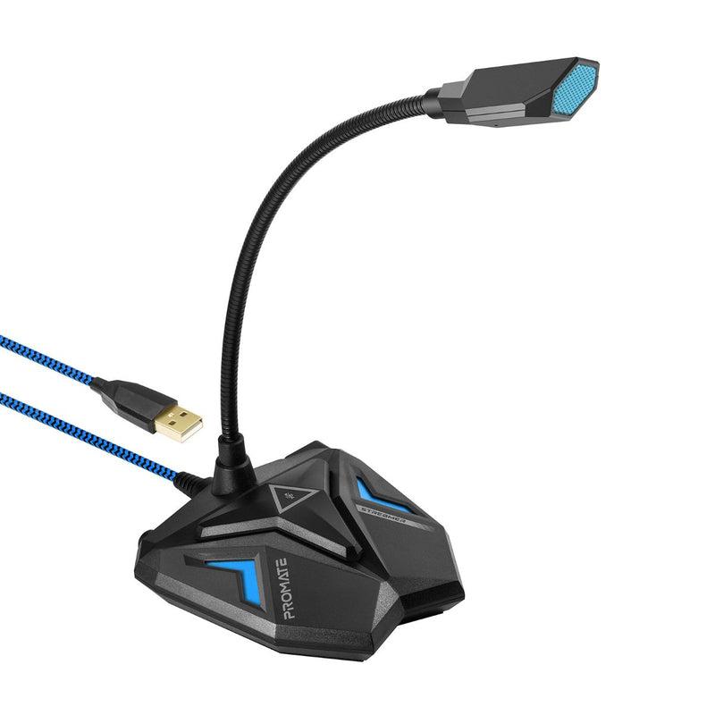 مايكروفون قيمنق إحترافي  PROMATE High Definition USB Gaming Microphone