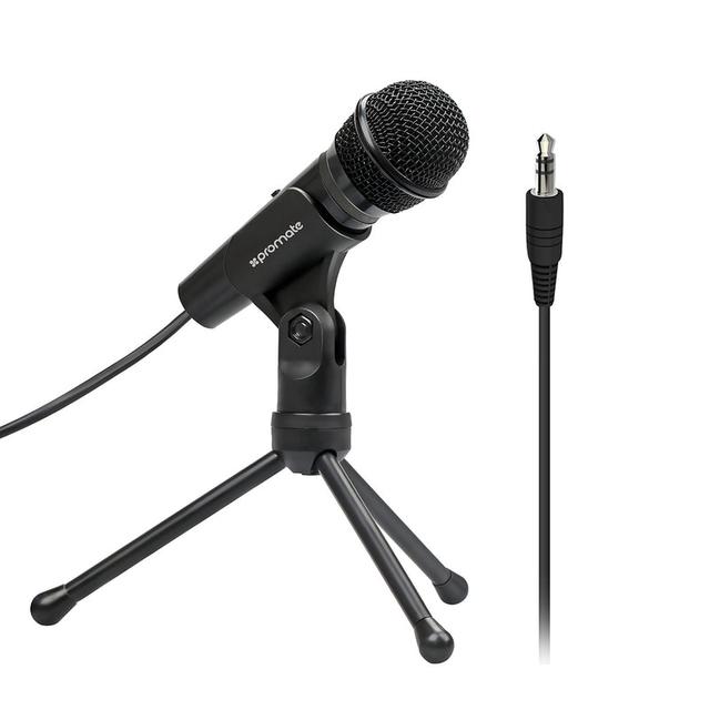 مايكروفون قيمنق  PROMATE Universal Digital Dynamic Vocal Microphone - SW1hZ2U6NTM2ODc3