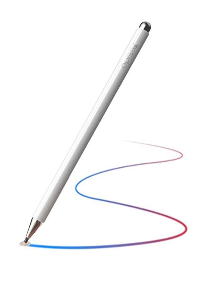 قلم لمس للرسم عالي الدقة أبيض | Capacitive Stylus Pen