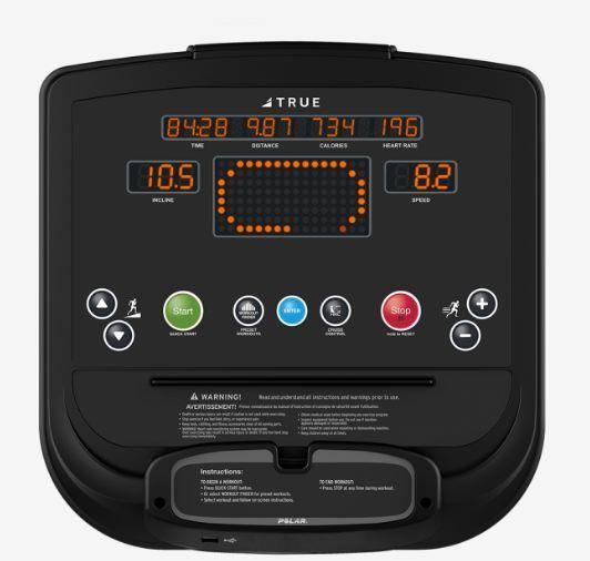 جهاز سير احترافي 24 كم/س ترو فتنس True Fitness Treadmill Commercial 650W Console Led TC650-19 - SW1hZ2U6NTUyMTgx