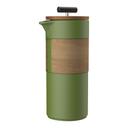 DHPO Ceramic Travel French Press with Wooden lid & Sleeve - SW1hZ2U6NTY5ODUy