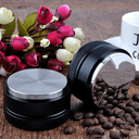 مكبس تامبر 53mm أسود Espresso Coffee Tamper / Distribution Tool - Saraya - SW1hZ2U6NTc1NDA3