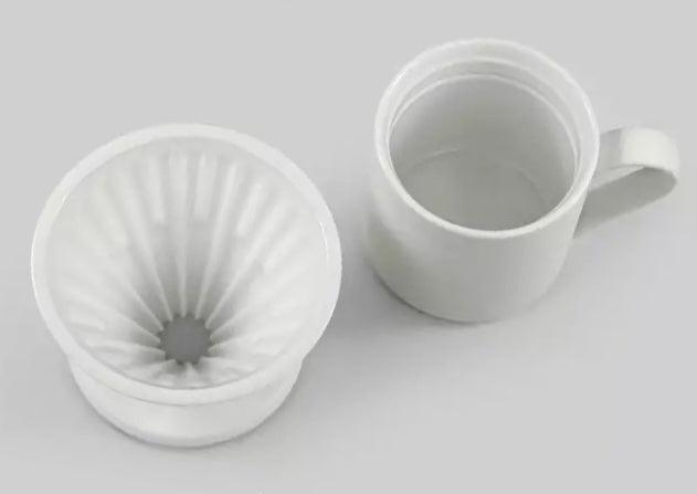 كوب لتقطير القهوة 150ml سيراميك Ceramic Drip Cup - Timemore - SW1hZ2U6NTcxNTAw