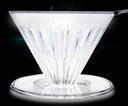 قمع تقطير (قمع ترشيح) القهوة - شفاف Timemore Crystal Eye Plastic Dripper 00 PCTG Transparent - SW1hZ2U6NTY4NDc3