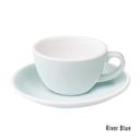 كوب قهوة 150 مل مع صحن – أزرق نهري  Loveramics Egg Flat White Cup & Saucer - SW1hZ2U6NTcxODcw