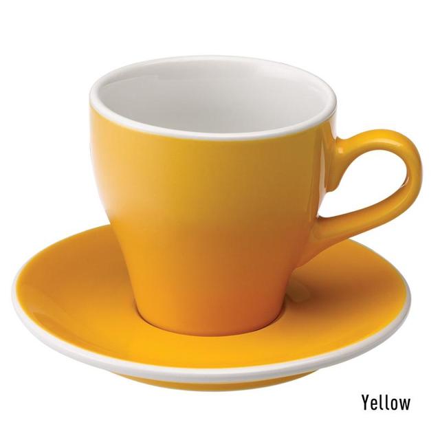 كوب قهوة 280 مل مع صحن – أصفر  Loveramics Tulip Latte Cup & Saucer - SW1hZ2U6NTc1MDQx