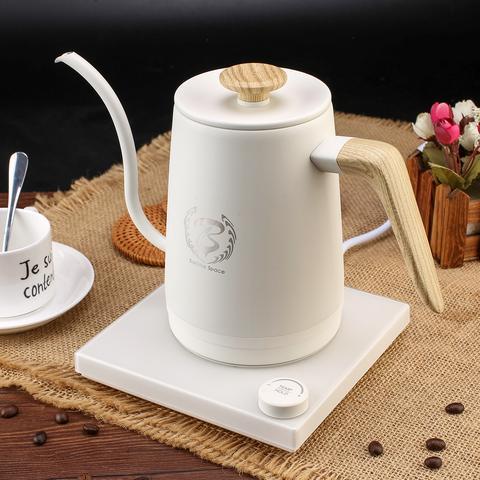 Barista Space 1 L Smart Temperature Controlled Electric Coffee Kettle - White - SW1hZ2U6NTY5OTk3