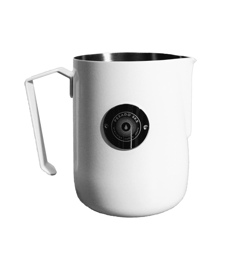 Pesado Milk Jug (Round Spout) - White