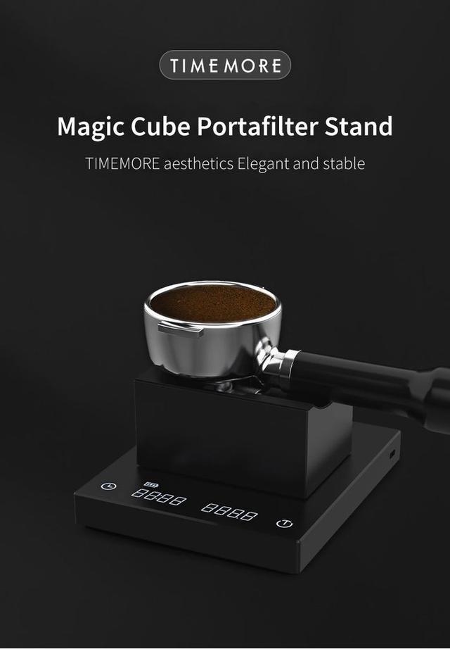 حامل مقبض فلتر القهوة الذكي Timemore Magic Cube Portafilter Holder - SW1hZ2U6NTcxMjY1