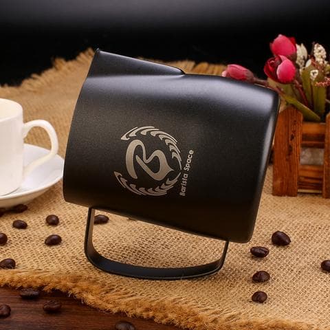 Barista Space Pitcher - Teflon Black (350ml)