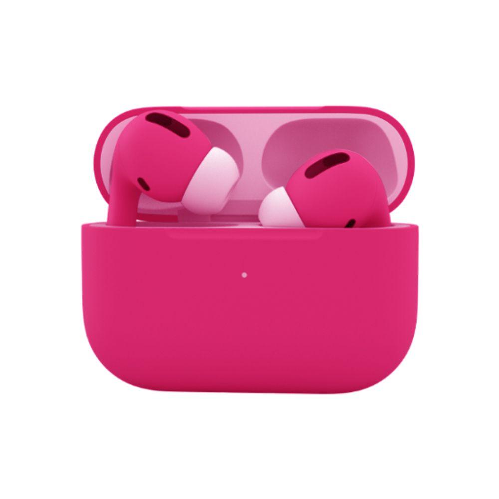 سماعات آبل ايربود برو - وردي فسفوري Merlin Apple Airpods Pro Neon Pink
