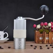 مطحنة قهوة يدوية الجيل الأول فضي | Barista Space Manual Grinder