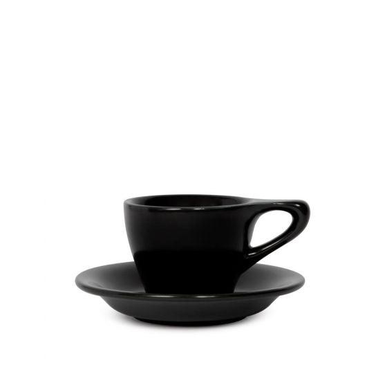كوب قهوة 89 مل مع صحن – أسود مطفي  notNeutral LINO Espresso
