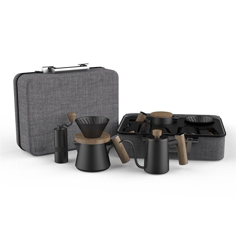 مجموعة تحضير القهوة مع شنطة V60 Coffee Dripper Set with Luxury Small Case - DHPO