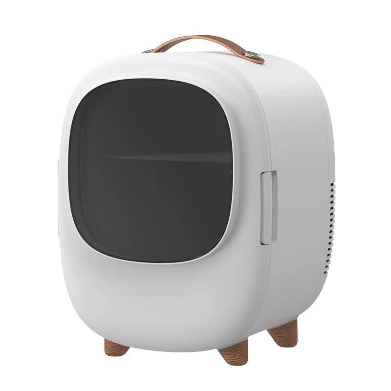 ثلاجة صغيرة 8L أبيض Mini Refrigerator Household Cosmetics Dual-use - COOLBABY