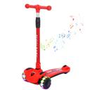 Cool Baby COOLBABY XHB Street Push Scooter Baby Kick Scooters 3 Wheel Kids Scooter with Flashing LED Wheels & Adjustable Height for Toddlers - SW1hZ2U6NTg5NDQw