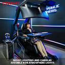 كرسي قيمنق إحترافي تصميم كرسي الإمبراطور INGREM WLDHY Zero Gravity Reclining Gaming Workstation Game Chair  Ergonomic Gaming Chair With Heat And Massage - SW1hZ2U6NTg1NDUy