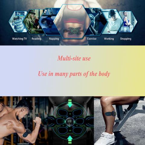 تونر ( محفز عضلات البطن ) Muscle Toner Abs Stimulating Belt Fitness Equipment - Coolbaby - SW1hZ2U6NTk1NTky