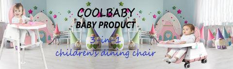 كرسي طعام للأطفال قابل للتعديل Multi-functional Baby Dining Chair - COOLBABY - SW1hZ2U6NTk1OTk2