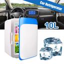 ثلاجة للسيارة 10L أبيض Mini Portable Car Refrigerator - COOLBABY - SW1hZ2U6NTg5MTA4