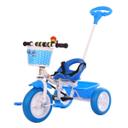 Cool Baby COOLBABY SLC04 Kids Toddler Tricycle 3 Wheel Baby Trikes Balance Bicycle Ride On Bike Walker With Push Bar & Basket - SW1hZ2U6NTgzOTAz