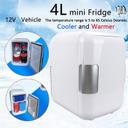 ثلاجة صغيرة 4L أبيض Mini Car Refrigerator Portable - COOLBABY - SW1hZ2U6NTkzMDQ2