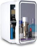 Cool Baby COOLBABY CZBXHZJ Mini Makeup Fridge 8L Portable Cosmetic Refrigerator Beauty Skin Care Freezer in Home & Car With Mirror & Led Lighting - SW1hZ2U6NTk1ODYw
