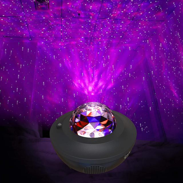 جهاز عرض ليزري ليلي ضوئي - أبيض C00L BABY Star Projector Night Light - SW1hZ2U6NTg5ODA2