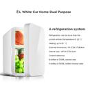 Cool Baby COOLBABY CZBX03 8L Mini Refrigerator Small Car Home Fridge Portable Dual-Use Travel Freezer Ultra Quiet Low Noise Cooler Warmer - SW1hZ2U6NTk2MDg2
