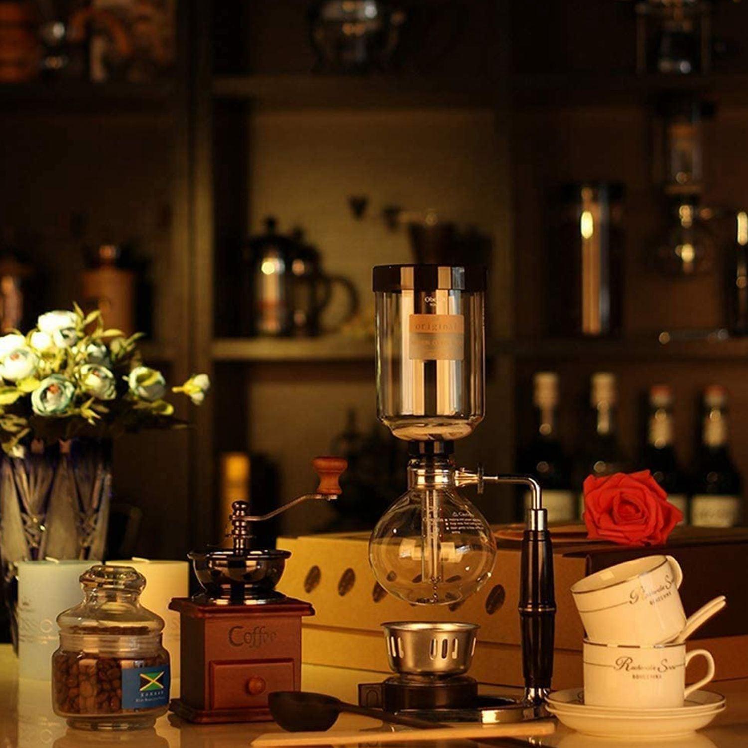 مجموعة تحضير قهوة سايفون Siphon Coffee Maker Set - COOLBABY - cG9zdDo1OTI2NjI=
