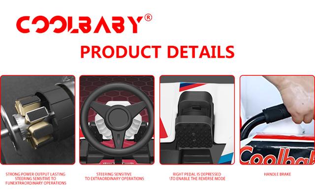 Cool Baby COOLBABY DP10-LHX Electric Scooter Go Cart Electric for Kids/Adult Drift Scooter Electric - SW1hZ2U6NTk3Njkx