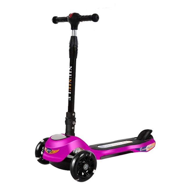 Cool Baby COOLBABY 302 Children's Scooter 2-6 Year Old Children's Scooter Toys Standard Wheel with Lighting and Music - SW1hZ2U6NTg5ODM4