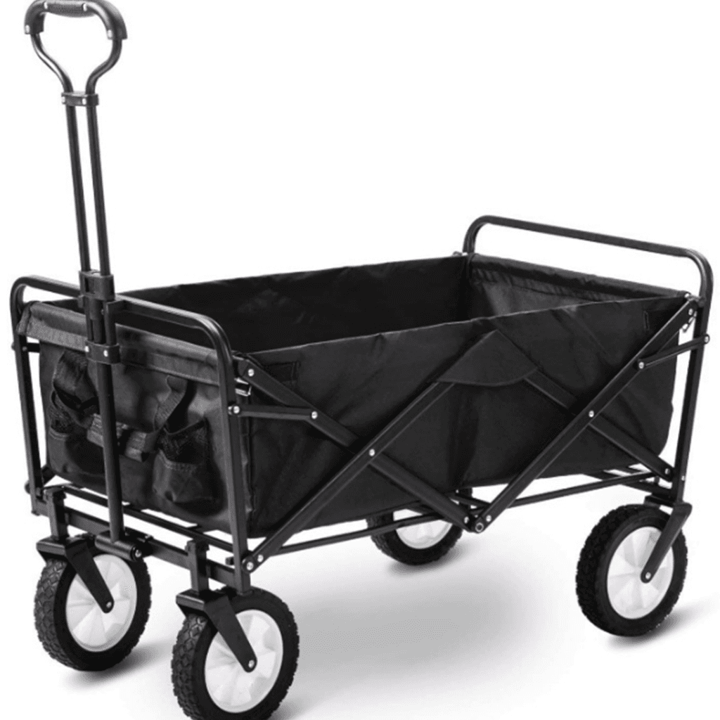 عربة تسوق قابلة للطي 4Wheel Folding Heavy Duty Outdoor Cart - Cool baby - cG9zdDo1ODM4MTc=