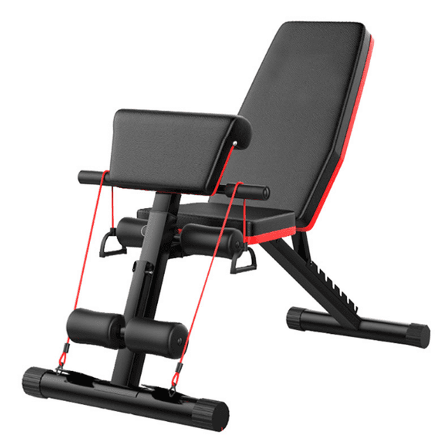 Cool Baby COOLBABY JSY189  Folding Bench, Bench, Sit Up And Tilt Abs Bench, Full Body Exercise For Family Fitness, Black - SW1hZ2U6NTkyNDYw